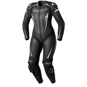 Mono de piel RST TracTech Evo 5 CE mujer - Negro / Blanco / Negro
