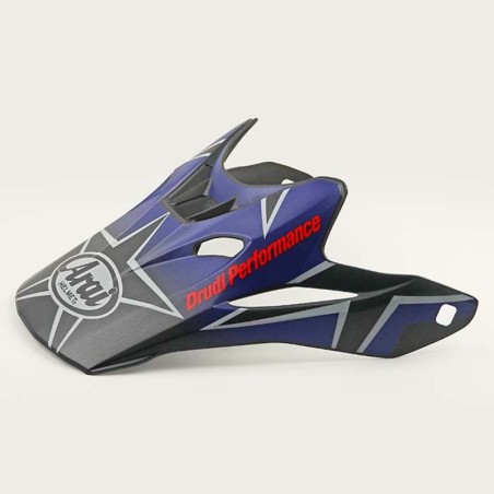 Visera ARAI MX-V - Stars & Stripes Naranja