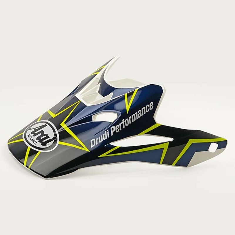 Visera ARAI MX-V - Stars & Stripes Blanco