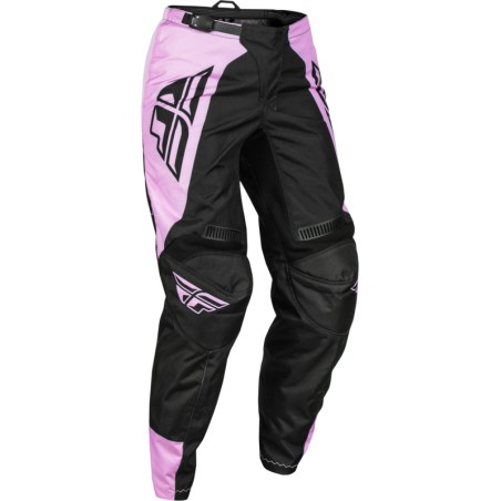 Pantalón mujer FLY RACING F-16 - Negro / Lavanda