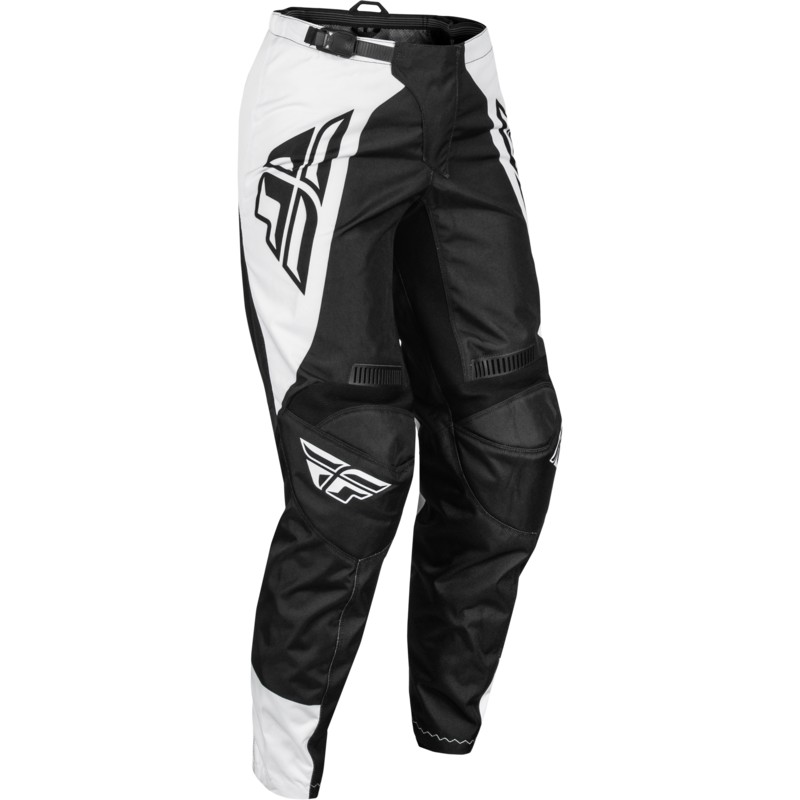 Pantalón mujer FLY RACING F-16 - Negro / Blanco