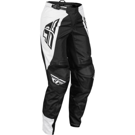 Pantalón mujer FLY RACING F-16 - Negro / Blanco