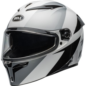 Casco BELL Lithium - Shear Gloss Silver/White