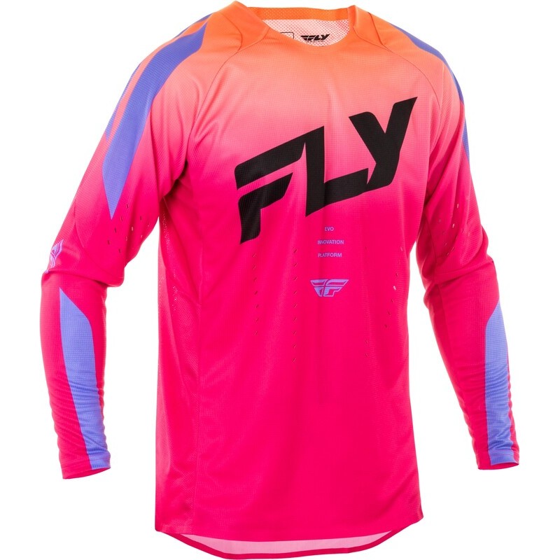 Camiseta FLY RACING Evolution DST - Rosa / Lavanda / Negro
