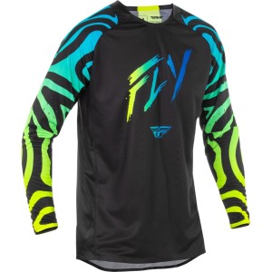 Camiseta FLY RACING Evolution DST S.E. Zen - Negro / Azul / Hi-Vis