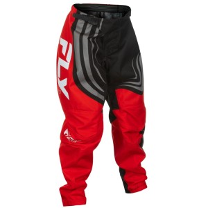 Pantalón infantil FLY RACING F-16 - Negro / Rojo / Blanco