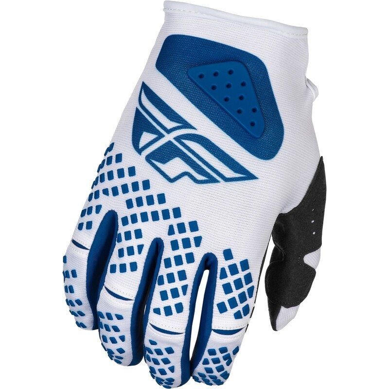 Guantes infantiles FLY RACING Kinetic Center - Blanco / Navy