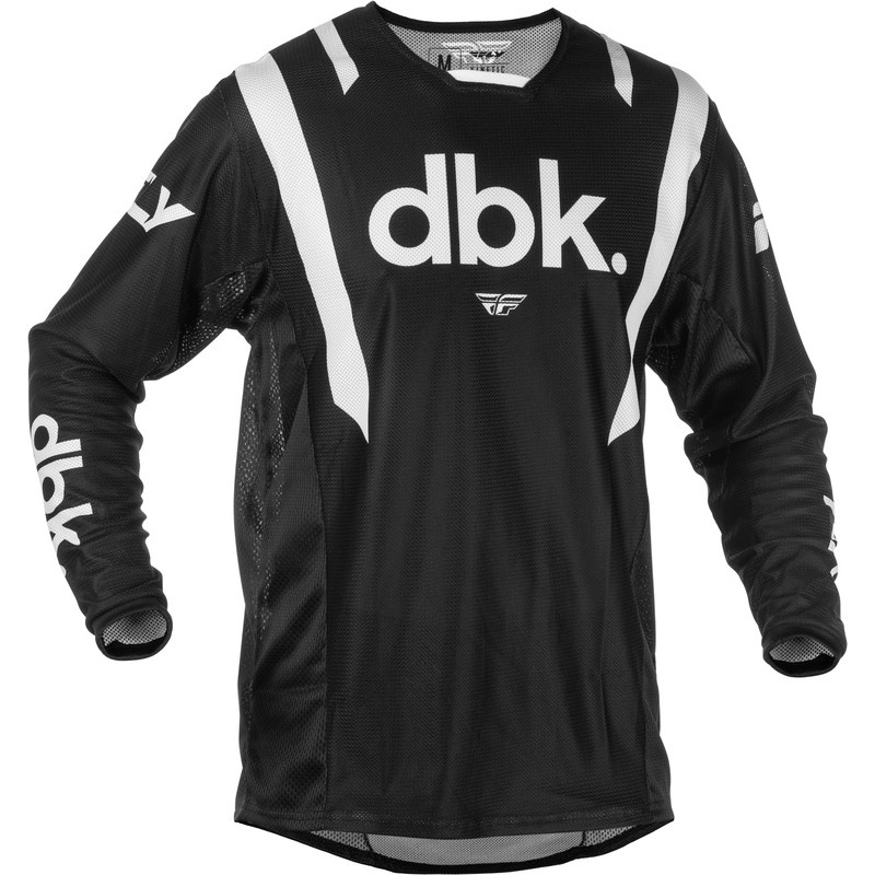Camiseta FLY RACING Kinetic Mesh DBK - Negro / Blanco