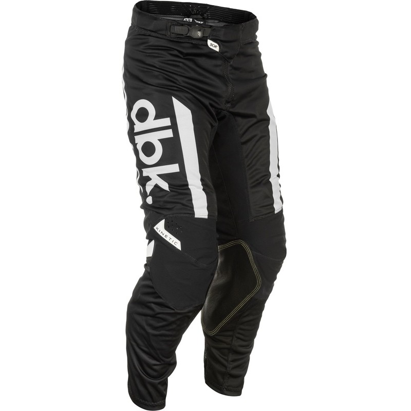 Pantalón FLY RACING Kinetic Mesh DBK - Negro / Blanco