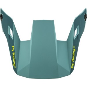 Visera FLY RACING para casco MTB Rayce - Matte Blue Stone / Hi-Vis