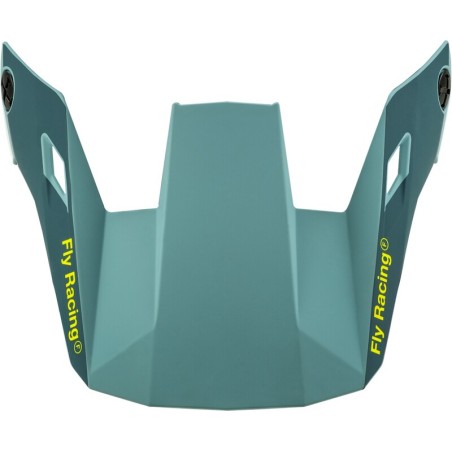 Visera FLY RACING para casco MTB Rayce - Matte Blue Stone / Hi-Vis