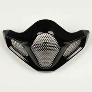 Ventilación mentonera ARAI (Casco MX-V), METALLIC Negro