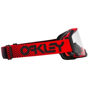 Gafas OAKLEY Airbrake MX - Moto Red B1B Lente transparente