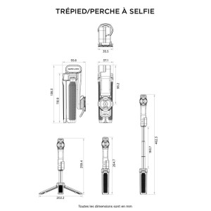 Trípode / palo selfie QUAD LOCK