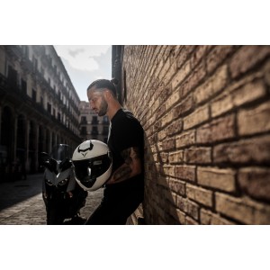Casco NOVIC Switch modular - blanco