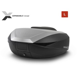 Baúl SHAD SH59X premium expandible aluminio