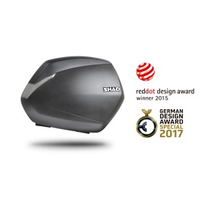 Maletas laterales SHAD SH36 Carbono D0B36200