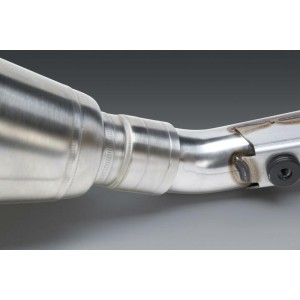 Linea completa escape Yoshimura Signature RS-12, acero inox, Silenc...