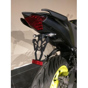 Portamatrículas Yamaha MT-03 negro V PARTS
