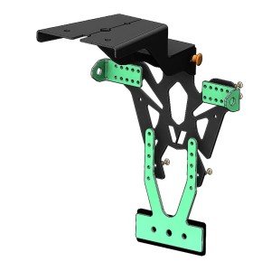 Portamatrículas Yamaha MT-125 negro V PARTS