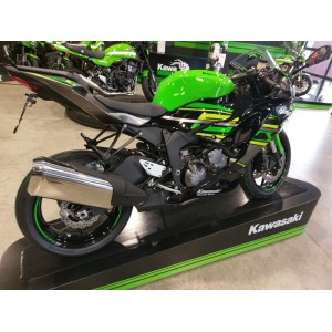 Portamatrículas Kawasaki ZX-6R negro V PARTS