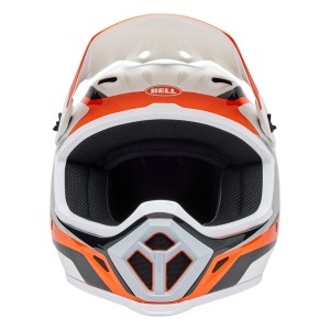 Casco BELL MX-9 Mips - Rift Gloss Orange/White