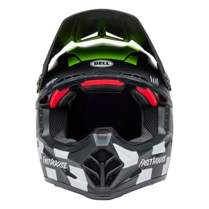 Casco BELL Moto-9S Flex - Fasthouse Smoke Bomb Matte Gloss Black/Hi...