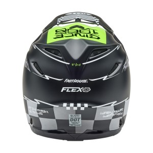 Casco BELL Moto-9S Flex - Fasthouse Smoke Bomb Matte Gloss Black/Hi...