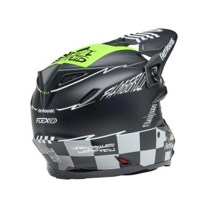 Casco BELL Moto-9S Flex - Fasthouse Smoke Bomb Matte Gloss Black/Hi...