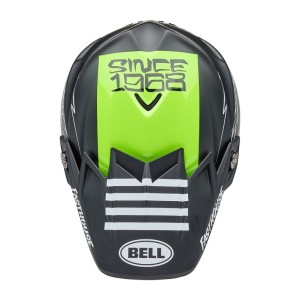 Casco BELL Moto-9S Flex - Fasthouse Smoke Bomb Matte Gloss Black/Hi...