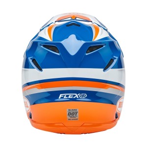 Casco BELL Moto-9S Flex - Merchant Gloss Orange/Blue