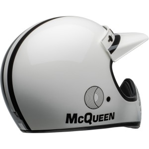 Casco BELL Moto-3 - Steve McQueen Gloss White/Black