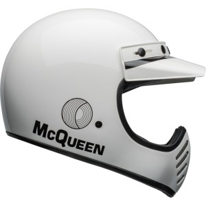 Casco BELL Moto-3 - Steve McQueen Gloss White/Black