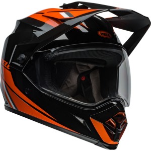 Casco BELL MX-9 Adventure MIPS - Alpine Gloss Black/Orange