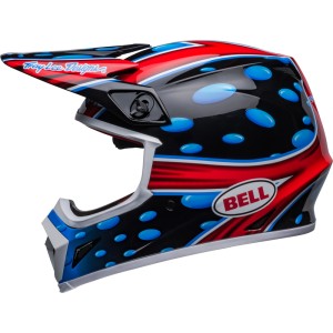 Casco BELL MX-9 Mips - McGrath Showtime 23 Gloss Black/Red