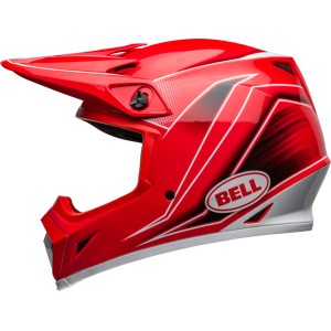 Casco BELL MX-9 Mips - Zone Gloss Red