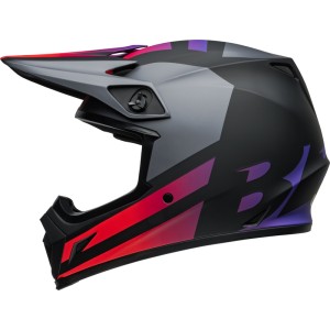 Casco BELL MX-9 Mips - Alter Ego Gloss Matte Black/Red