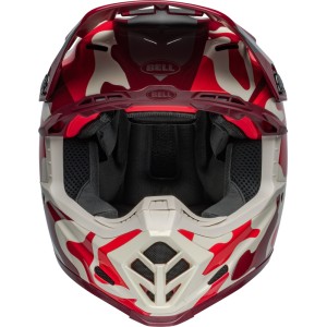 Casco BELL Moto-9S Flex - Ferrandis Méchant Gloss Red/Silver