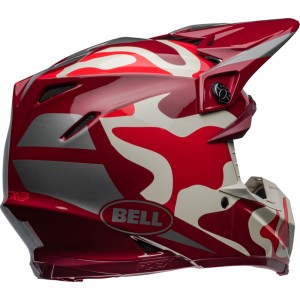 Casco BELL Moto-9S Flex - Ferrandis Méchant Gloss Red/Silver