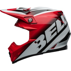 Casco BELL Moto-9S Flex - Rail Gloss Red/White