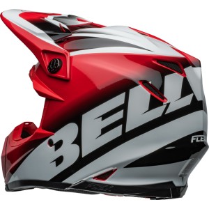 Casco BELL Moto-9S Flex - Rail Gloss Red/White