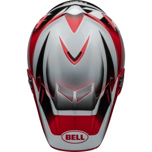 Casco BELL Moto-9S Flex - Rail Gloss Red/White