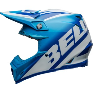 Casco BELL Moto-9S Flex - Rail Gloss Blue/White