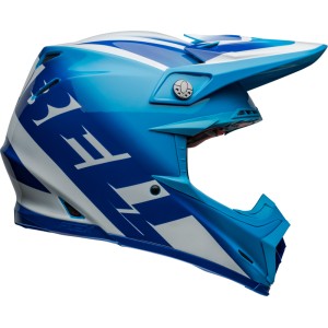 Casco BELL Moto-9S Flex - Rail Gloss Blue/White