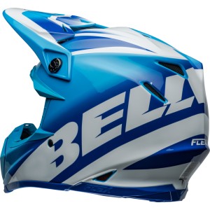 Casco BELL Moto-9S Flex - Rail Gloss Blue/White
