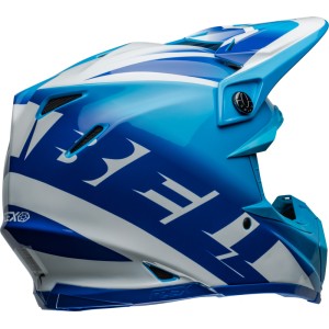 Casco BELL Moto-9S Flex - Rail Gloss Blue/White