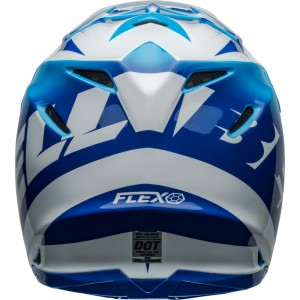 Casco BELL Moto-9S Flex - Rail Gloss Blue/White