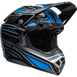 Casco BELL Moto-10 Spherical - Webb Marmont Gloss North Carolina Blue