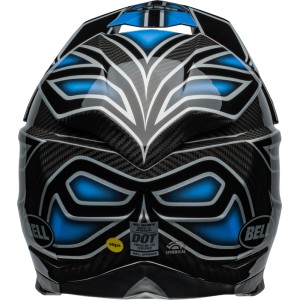 Casco BELL Moto-10 Spherical - Webb Marmont Gloss North Carolina Blue