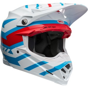 Casco BELL Moto-9S Flex - Banshee Gloss White/Red